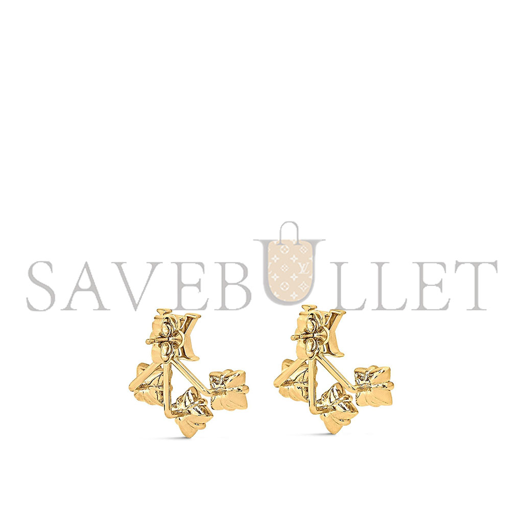 LOUIS VUITTON LOULOUGRAM EARRINGS – WOMEN – ACCESSORIES M00785